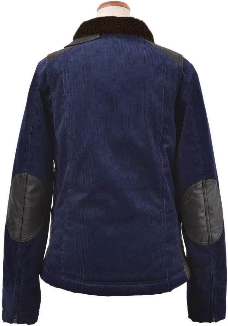 【得★61％引】ロッソ　ROJ-972　ネイビー（LL）コーデュロイジャケット