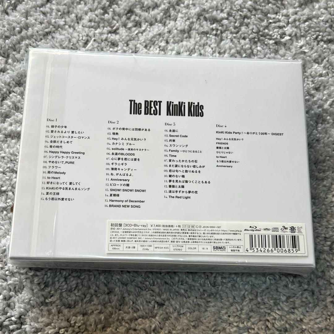 KinKi Kids『The BEST』初回限定盤3CD＋Blu-ray