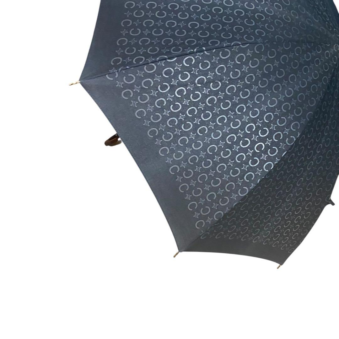 【希少】美品❗️CELINE 日傘　ロゴ　トリオンフ　C 長傘　オールド