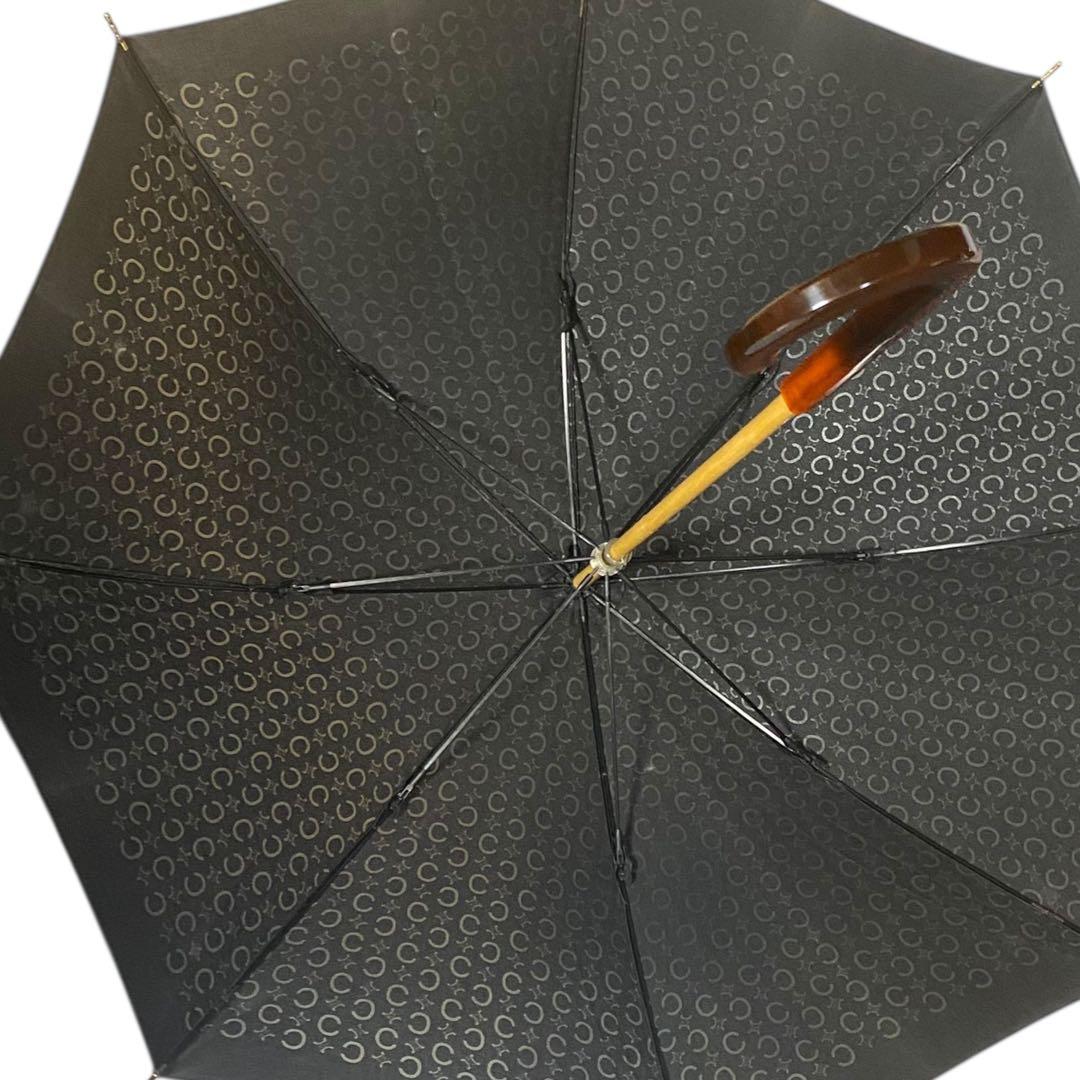 【希少】美品❗️CELINE 日傘　ロゴ　トリオンフ　C 長傘　オールド