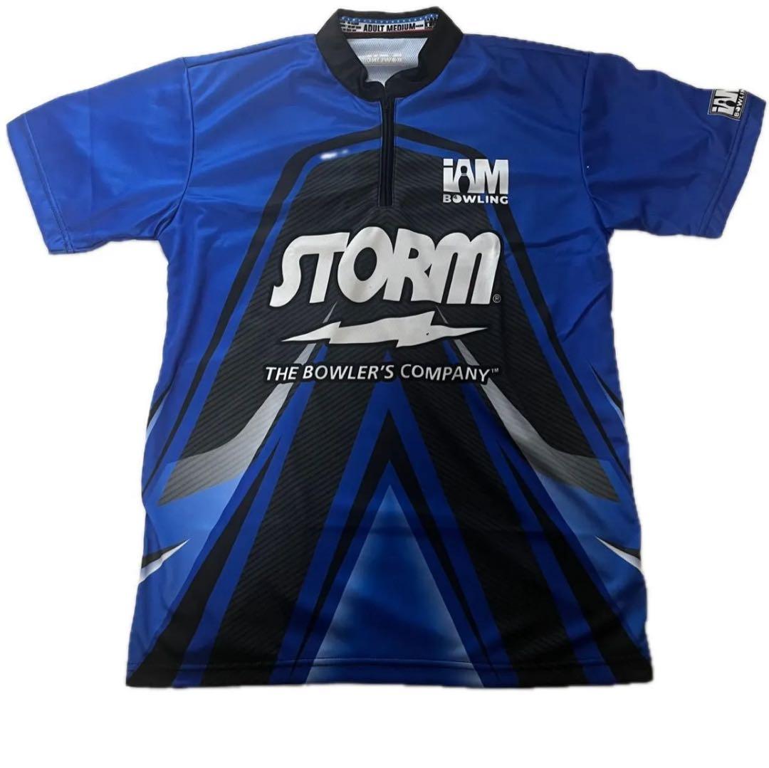 【米国輸入品】ストーム　ボウリングウェア　ブルー（日本サイズL相当）
