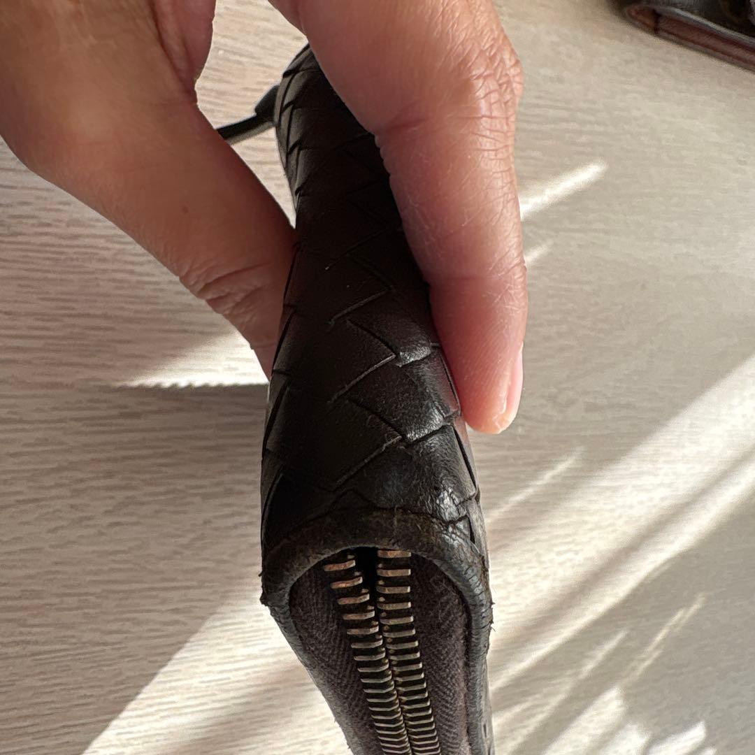 ボッテガヴェネタ編み込み 二つ折り財布