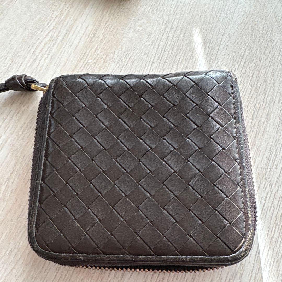 ボッテガヴェネタ編み込み 二つ折り財布