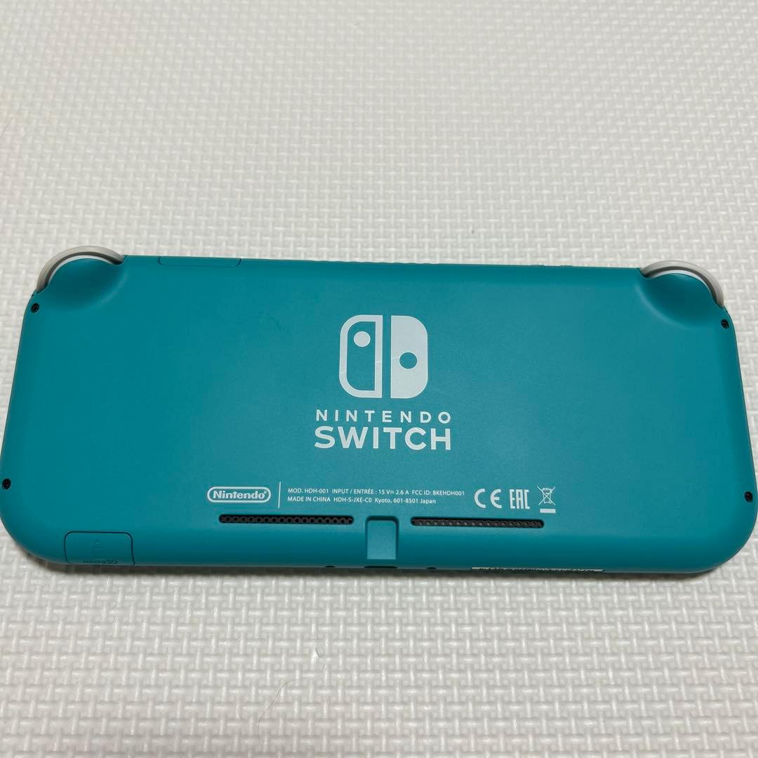 Nintendo Switch Lite ターコイズ + ケース + 充電器