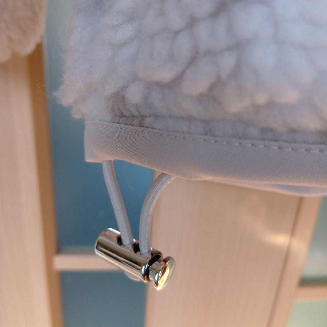 マーブルシュッド　アウター　フワフワフラワー