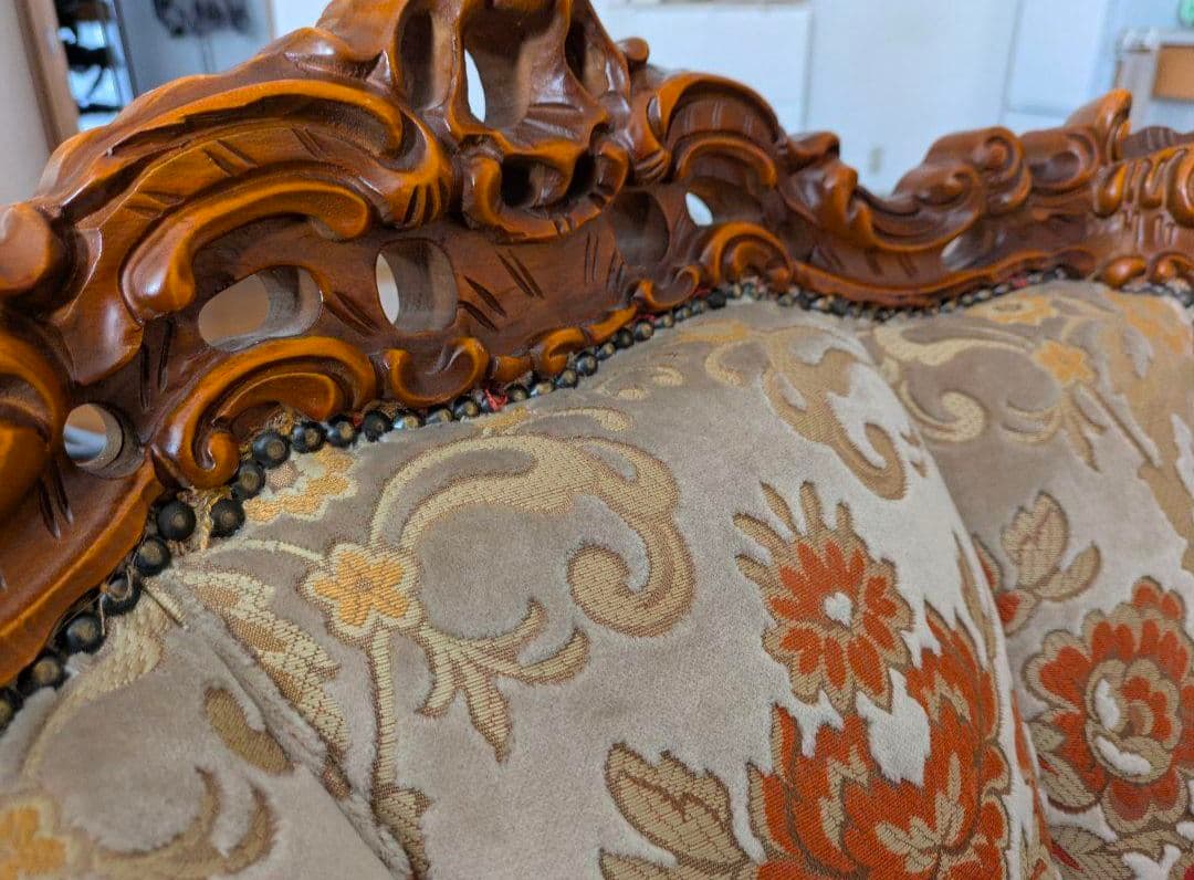 金華山織 シングル 一人掛け イタリア アンティーク 札幌 crash gate