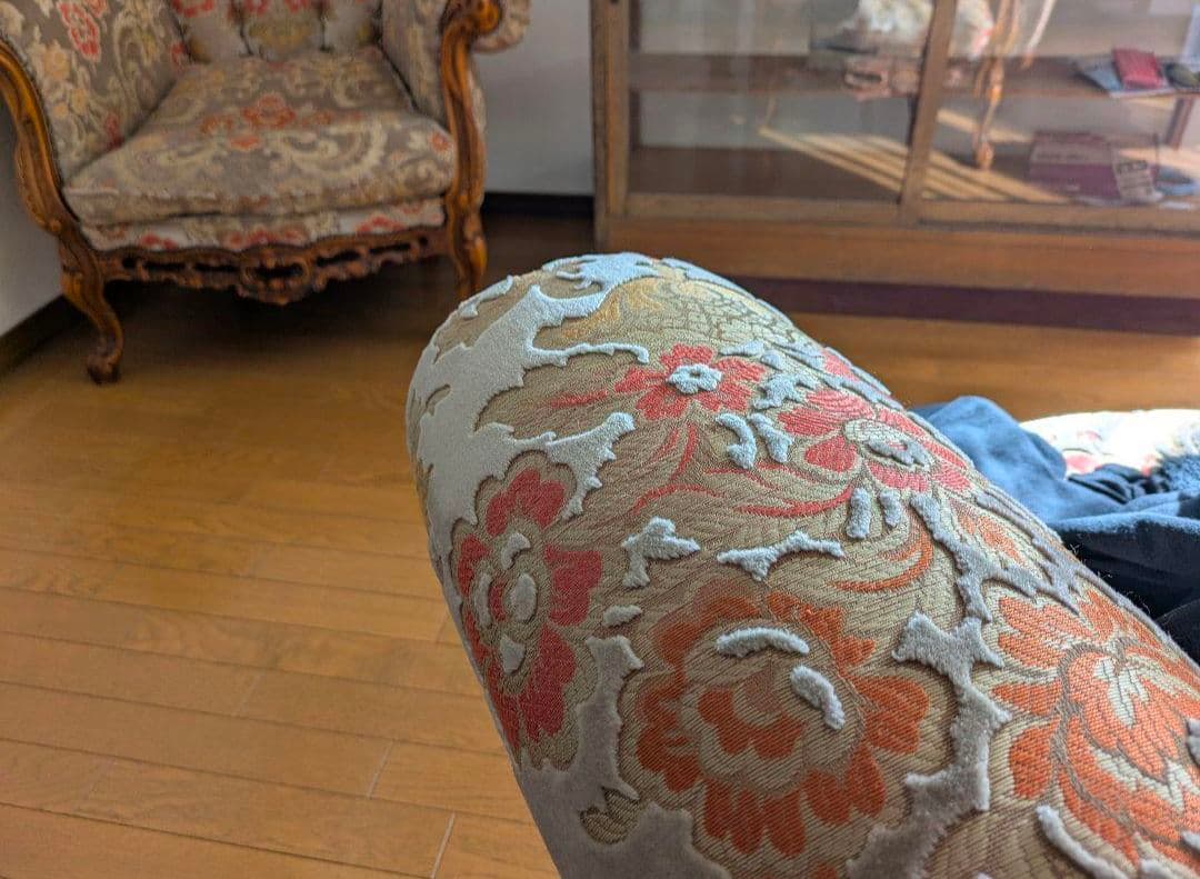 金華山織 シングル 一人掛け イタリア アンティーク 札幌 crash gate