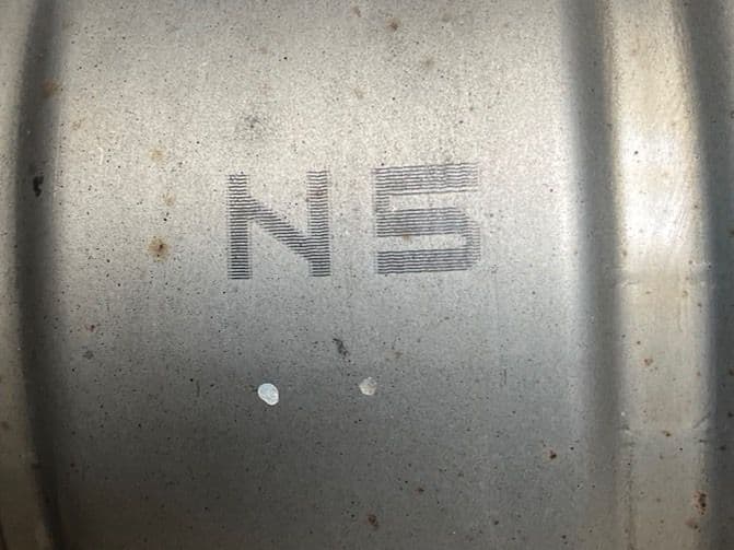 トヨタ ダイナ DPF触媒マフラー N5 78230