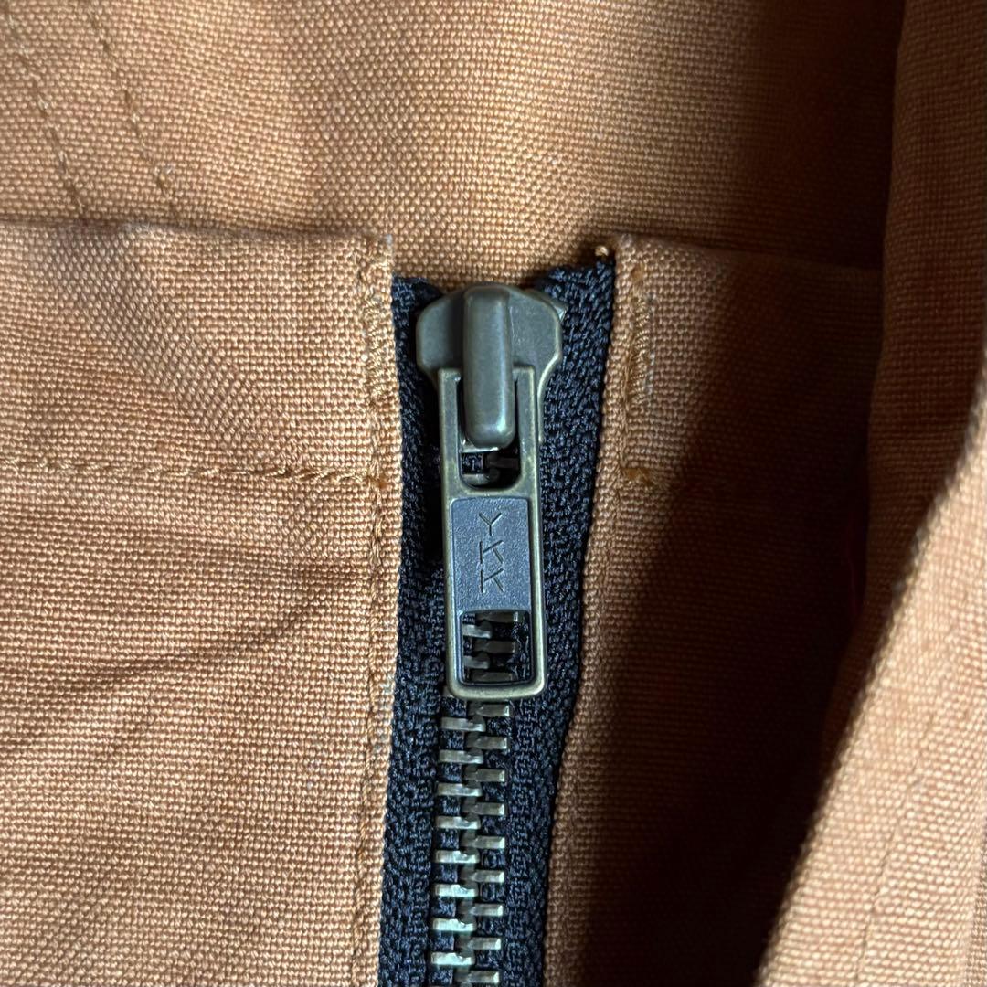 【90s L.L.Bean】ハンティングジャケット　ダック生地　襟コーデュロイ