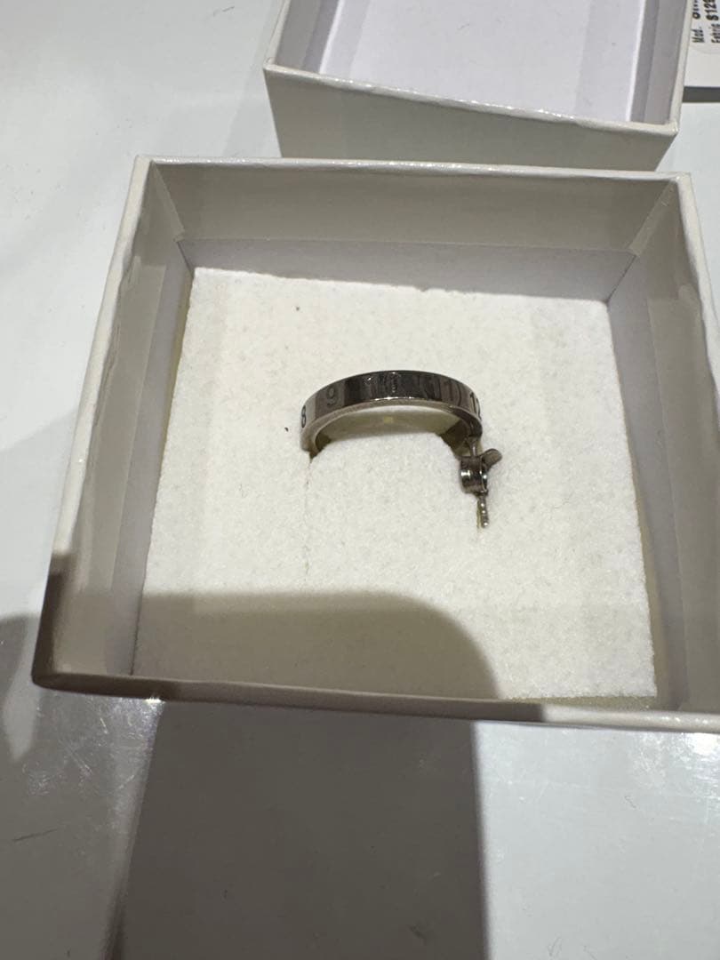 MaisonMargiela CircleNumberロゴピアス