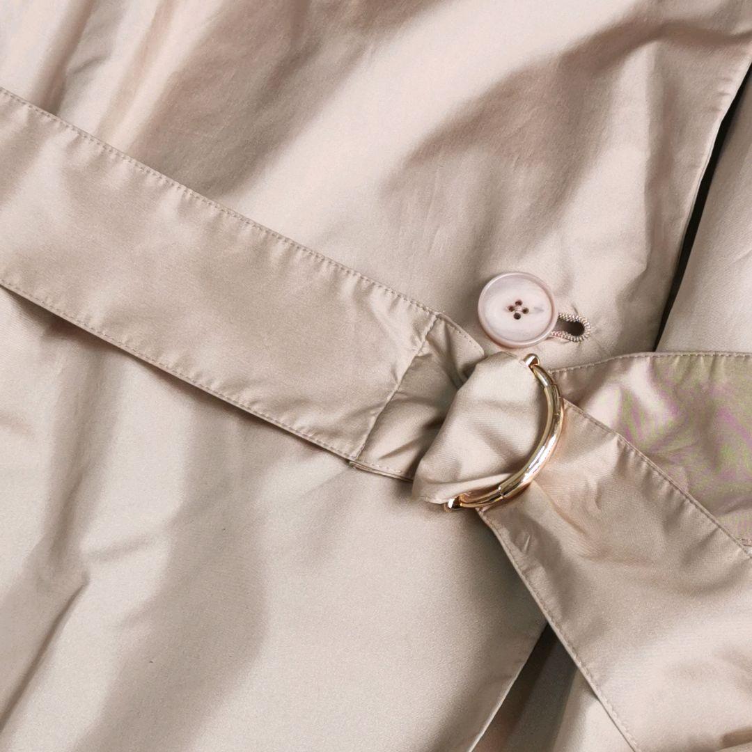 現行/完売品【美品✨】アマカ 3WAYコート ベルト 撥水 ベージュ 40