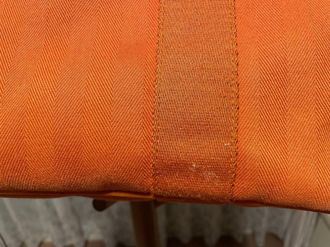 HERMES オレンジ ビジネスバッグ