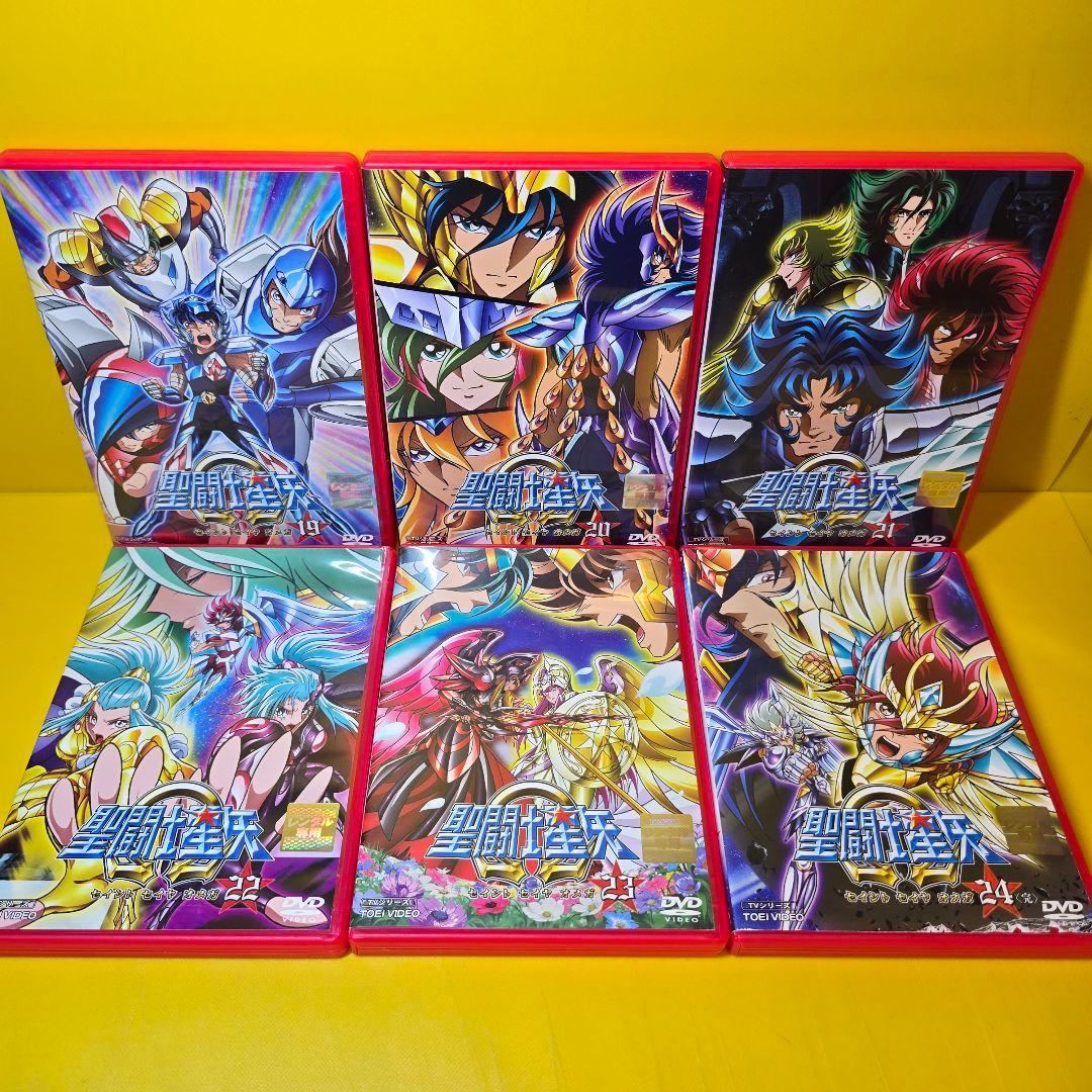 ※新品ケース交換済み　聖闘士星矢 Ω セイントセイヤ オメガ DVD 全24巻