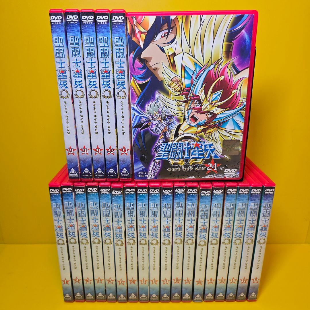 ※新品ケース交換済み　聖闘士星矢 Ω セイントセイヤ オメガ DVD 全24巻