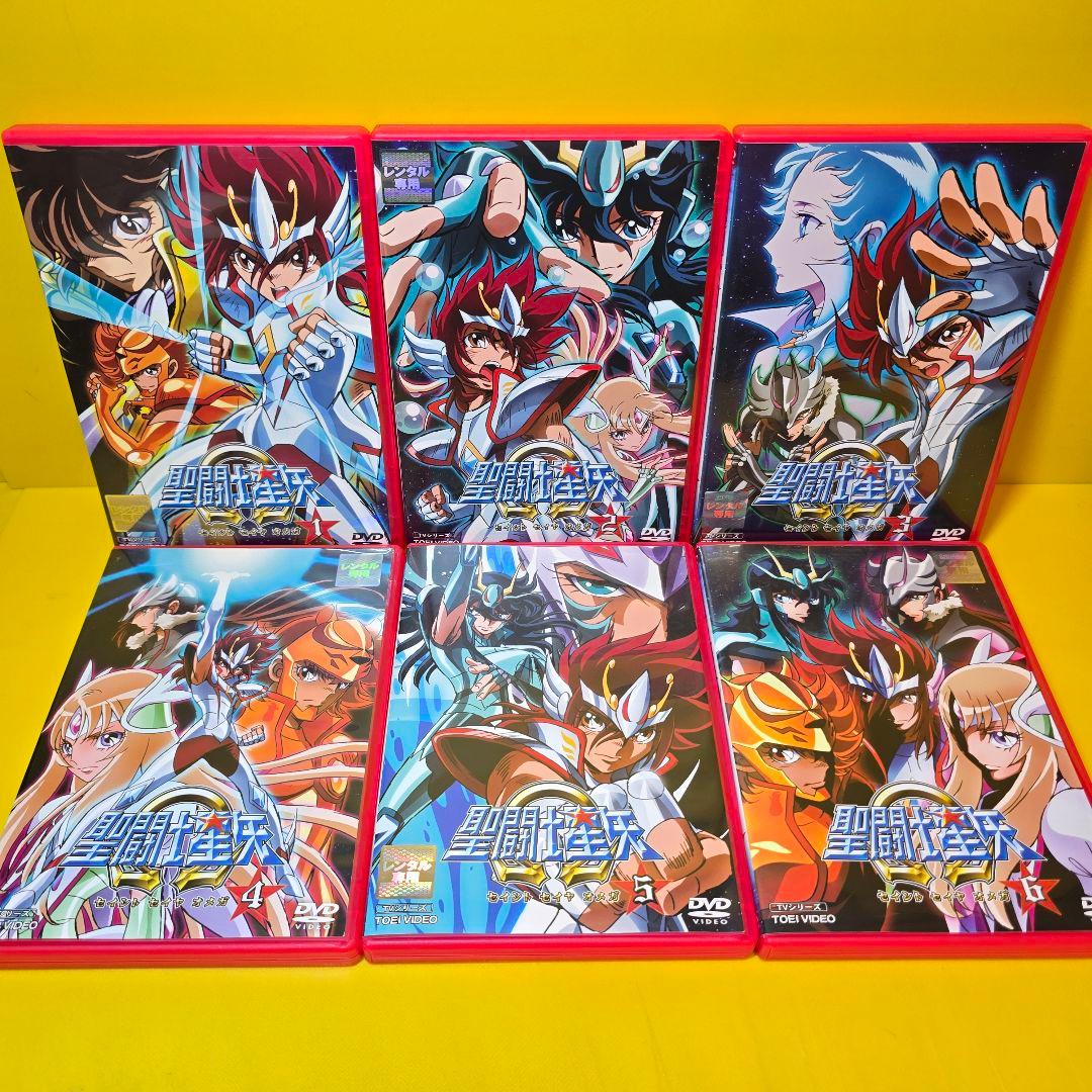 ※新品ケース交換済み　聖闘士星矢 Ω セイントセイヤ オメガ DVD 全24巻