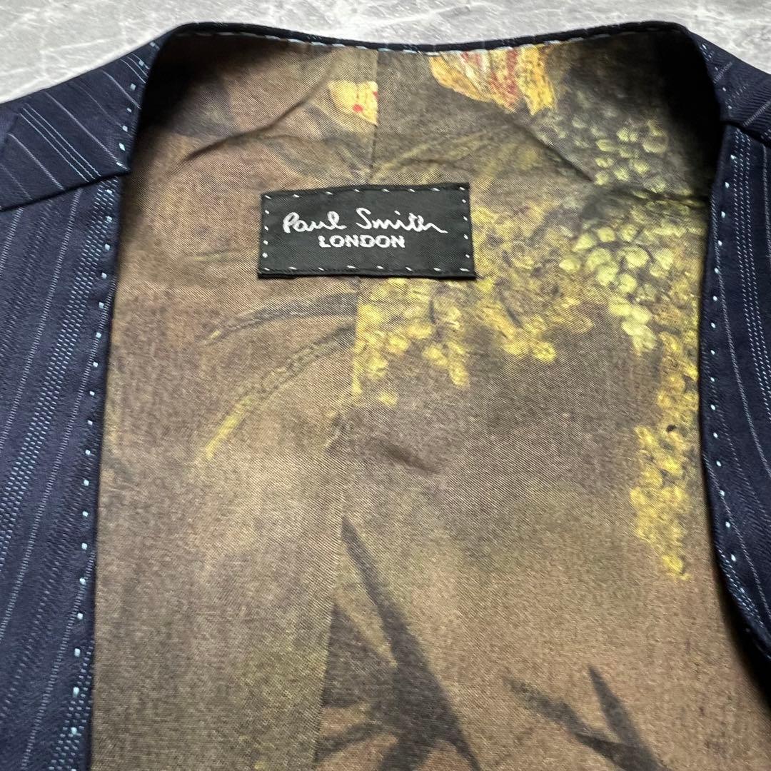 ポールスミス　3ピース　セットアップ　ロロピアーナ　スーパー130 裏地派手　L