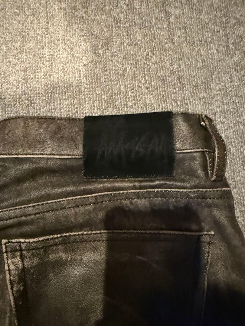 Stussy BIG OL' レザーパンツ　サイズ30