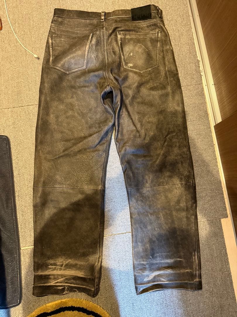 Stussy BIG OL' レザーパンツ　サイズ30
