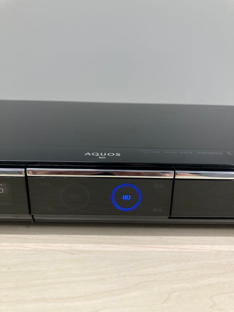 めっちゃ綺麗 1TB シャープ　AQUOS ブルーレイ BD-HDW 80