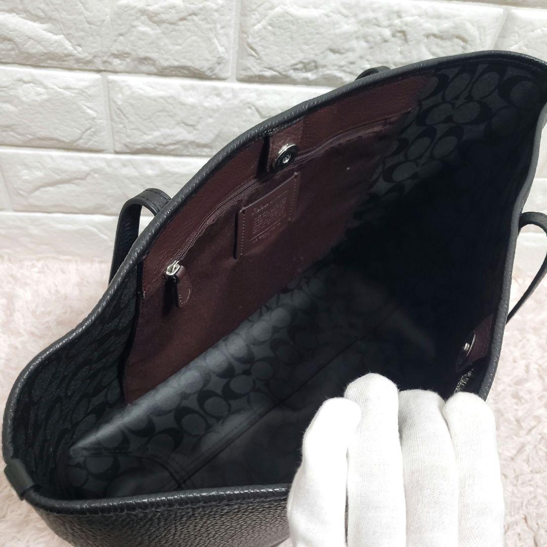 COACHコーチ ディズニー リトルマーメイド アースラ トートバッグA4可美品