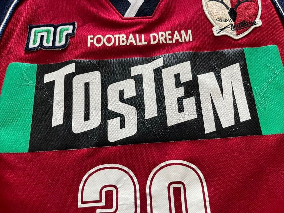 鹿島アントラーズ　2001 ユニフォーム　鈴木隆行