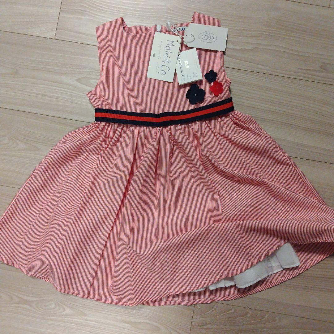 malvi&co　ストライプワンピース　3Y