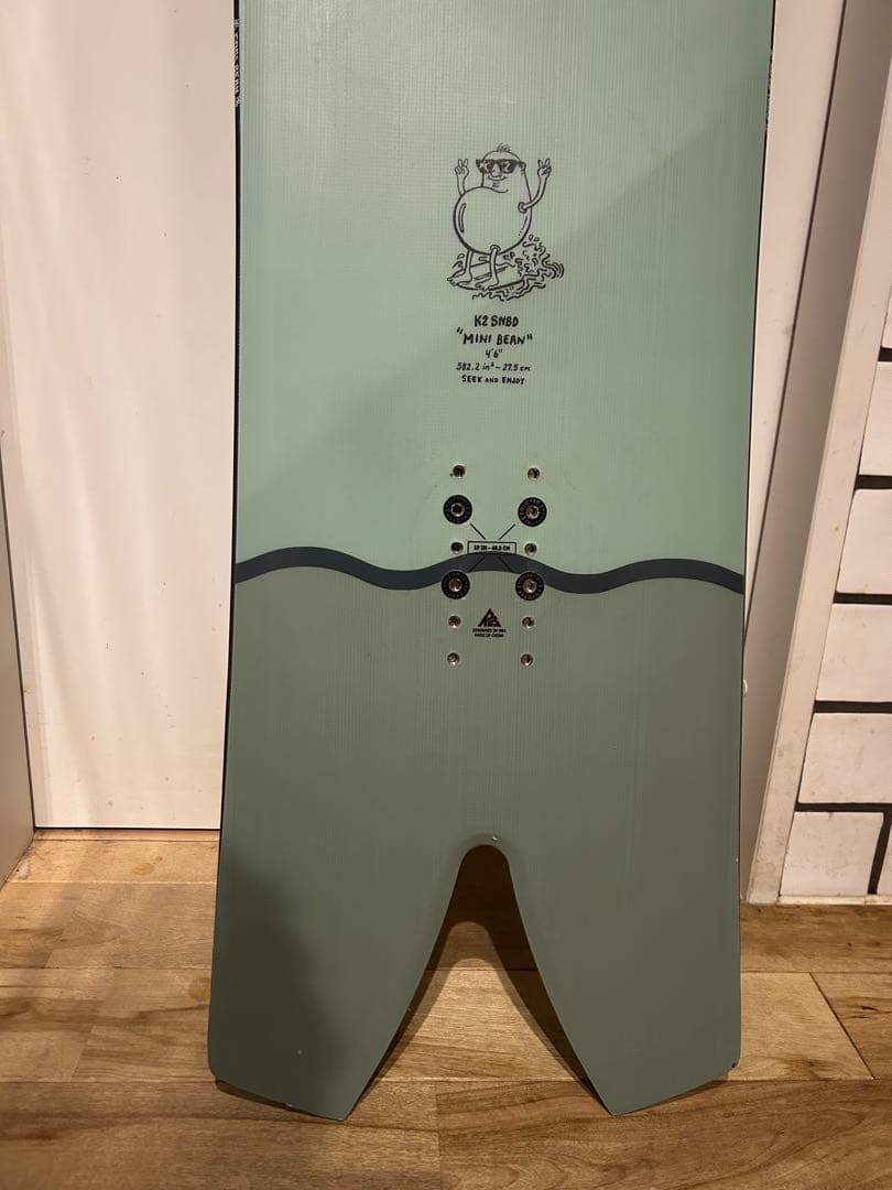 超美品　K2 COOLBEAN 138cm ショートファット　パウダーボード