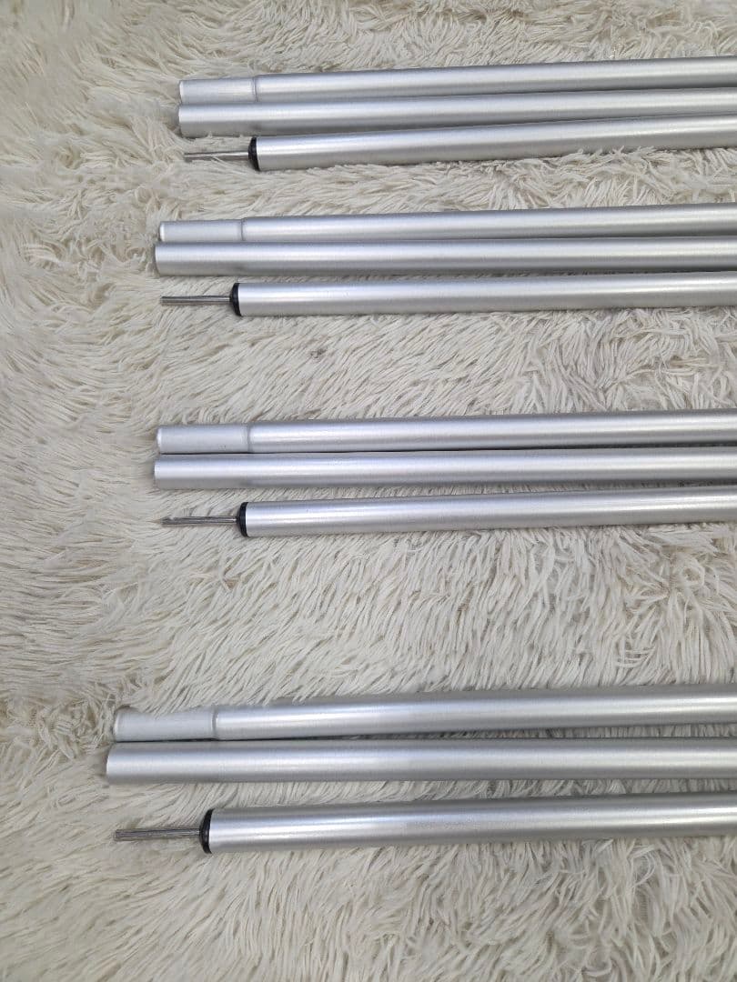 美品　Peak アルミポール170cm 4本セット　スノーピーク