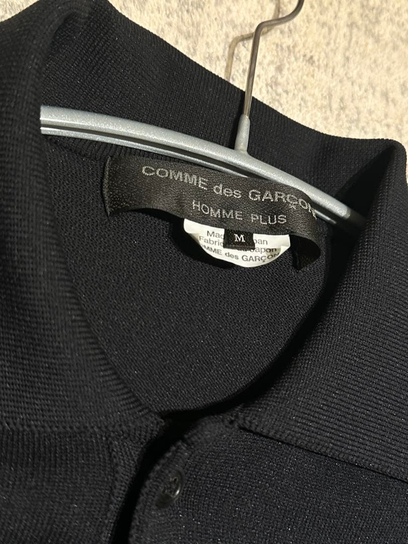 【希少、未使用に近い】コムデギャルソン オムプリュス ドッキングポロシャツ M