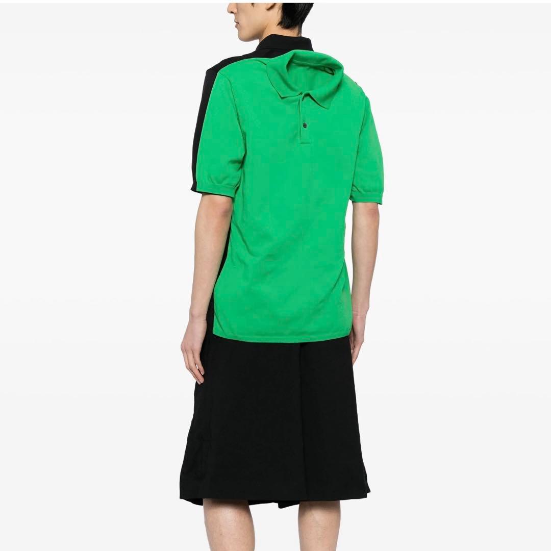 【希少、未使用に近い】コムデギャルソン オムプリュス ドッキングポロシャツ M