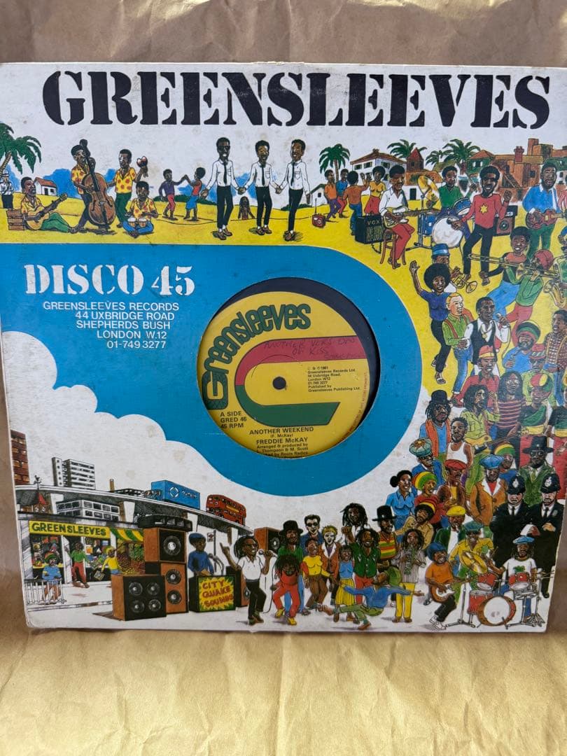 Freddie Mckay / Another Weekend レゲエ12”