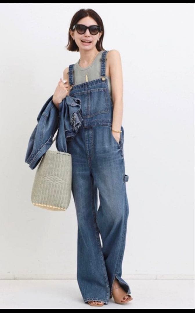 Appartement RED CARD デニムオーバーオール　38