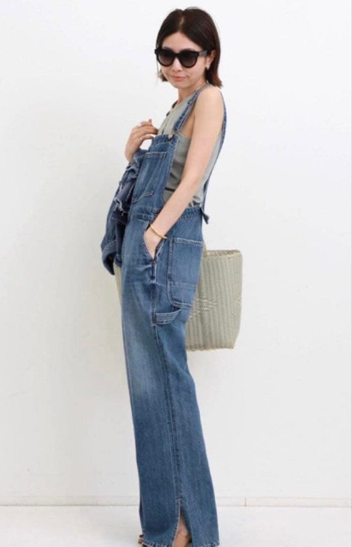 Appartement RED CARD デニムオーバーオール　38