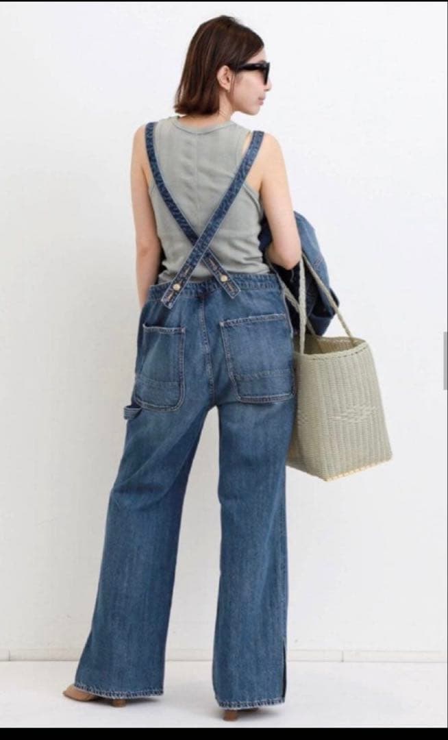 Appartement RED CARD デニムオーバーオール　38