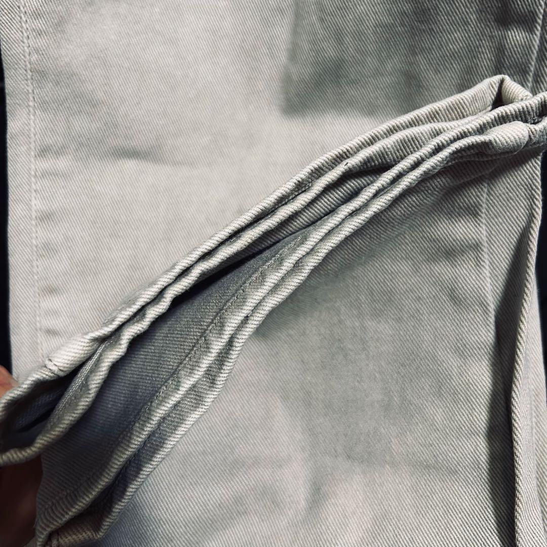 Whim Gazette ウィムガゼット ベージュ•グレー系 サロペット パンツ