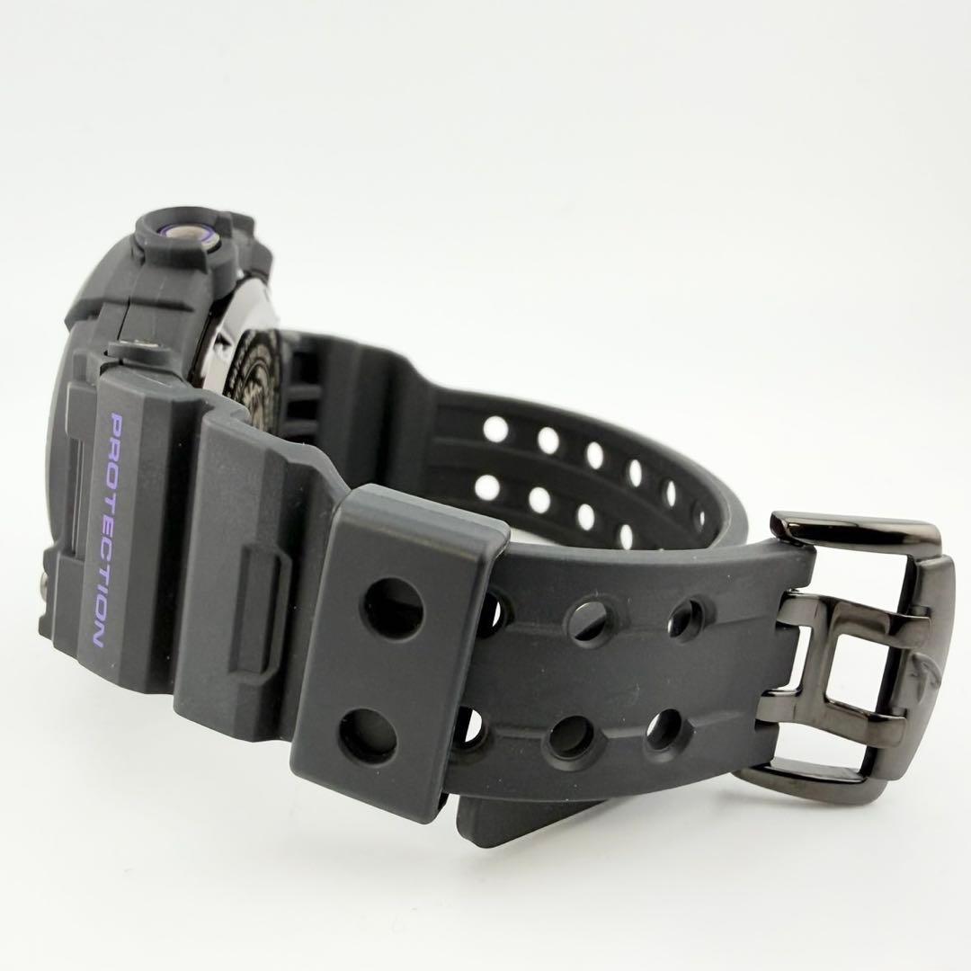 極希少 美品 カシオGショックフロッグマン パープル メンズ ソーラー 腕時計