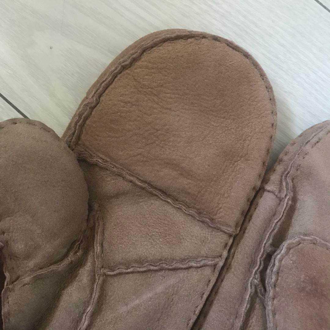 専用　デモデ demodee ムートン　レザー　ミトン　手袋　3点セット　新品