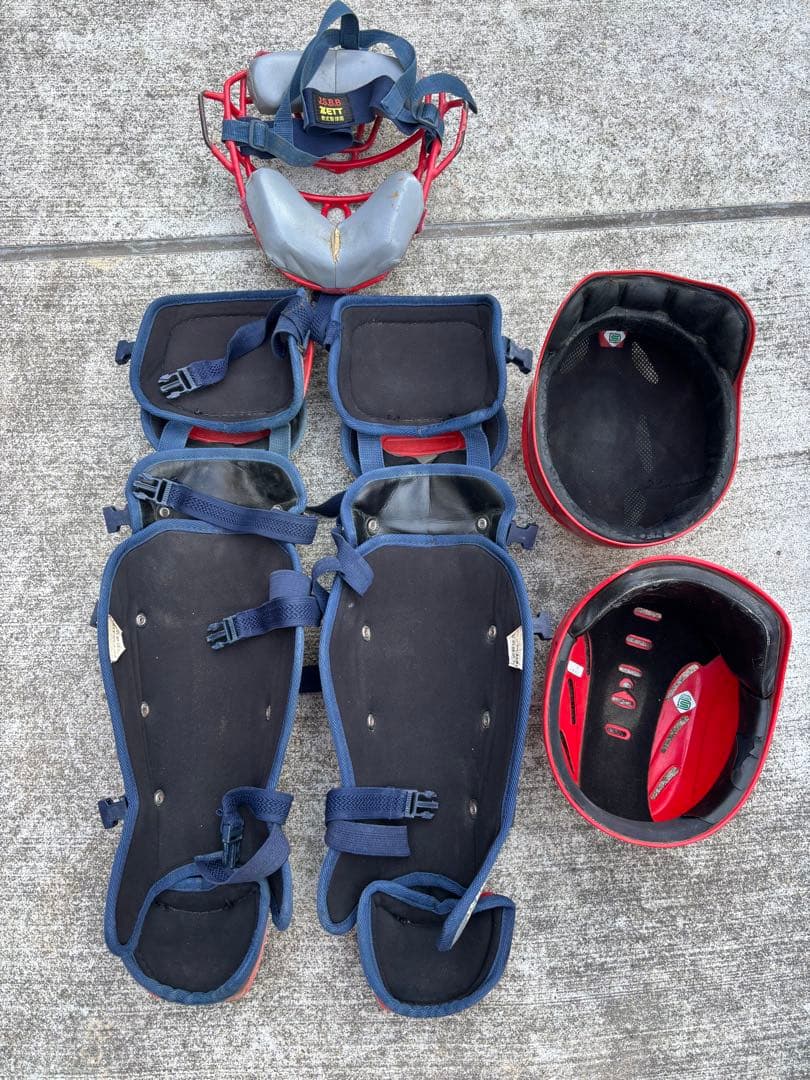 ゼット　キャッチャー防具　一般軟式用