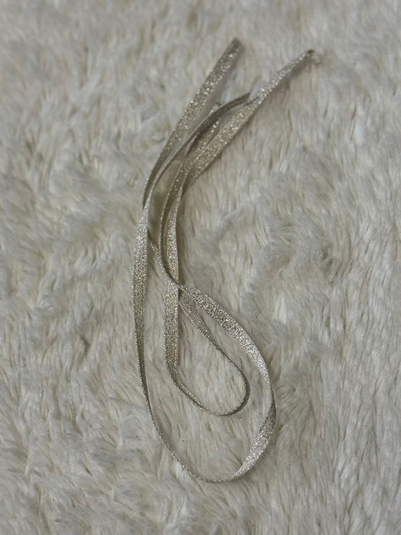 Elizabeth Bower ヘッドドレス シルバー