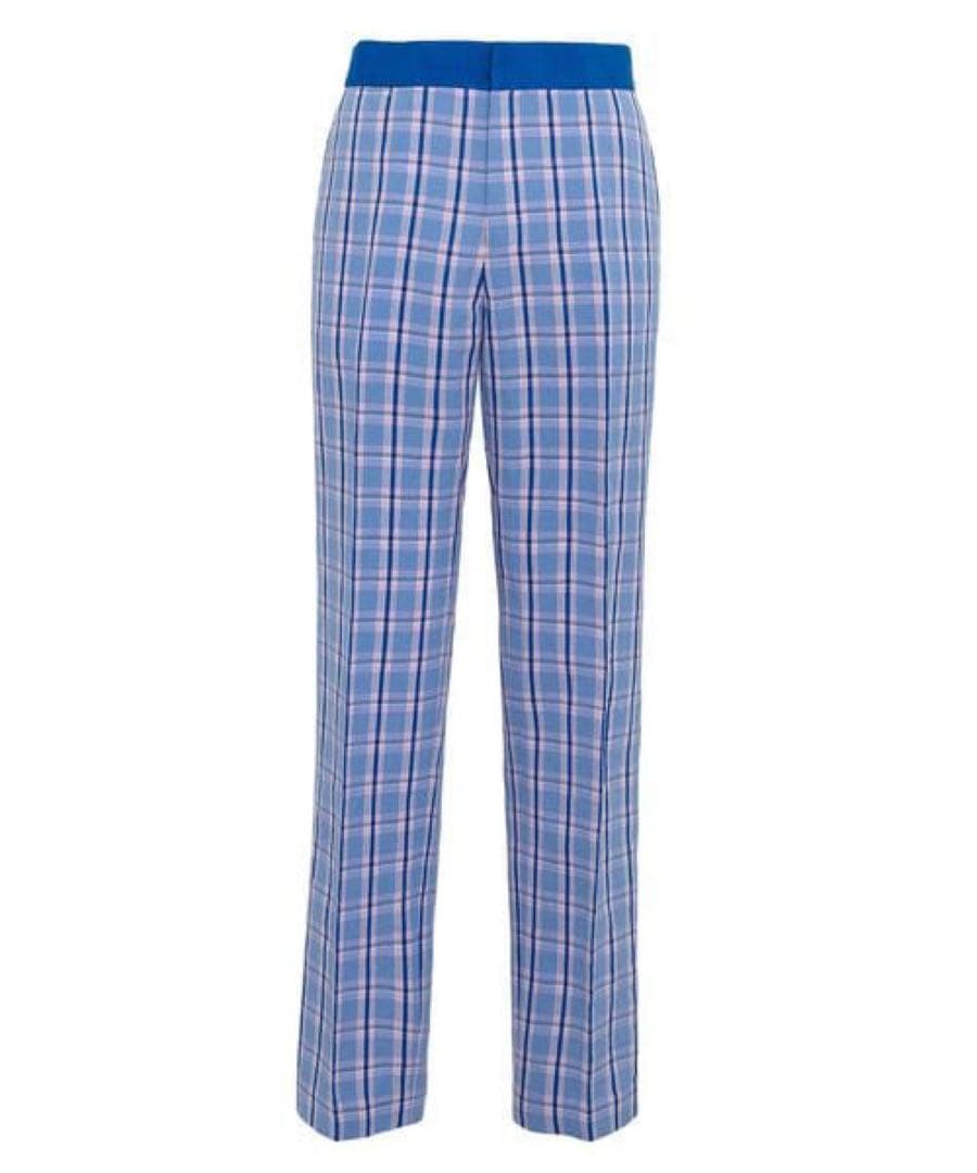 【セール！新品】DRAWER M.SUMMER ナナコ織チェックベーシックパンツ