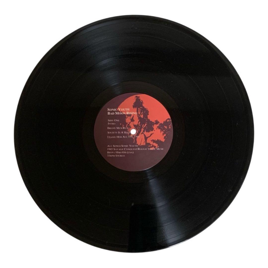 SONIC YOUTH - Bad Moon Rising LP オリジナル盤
