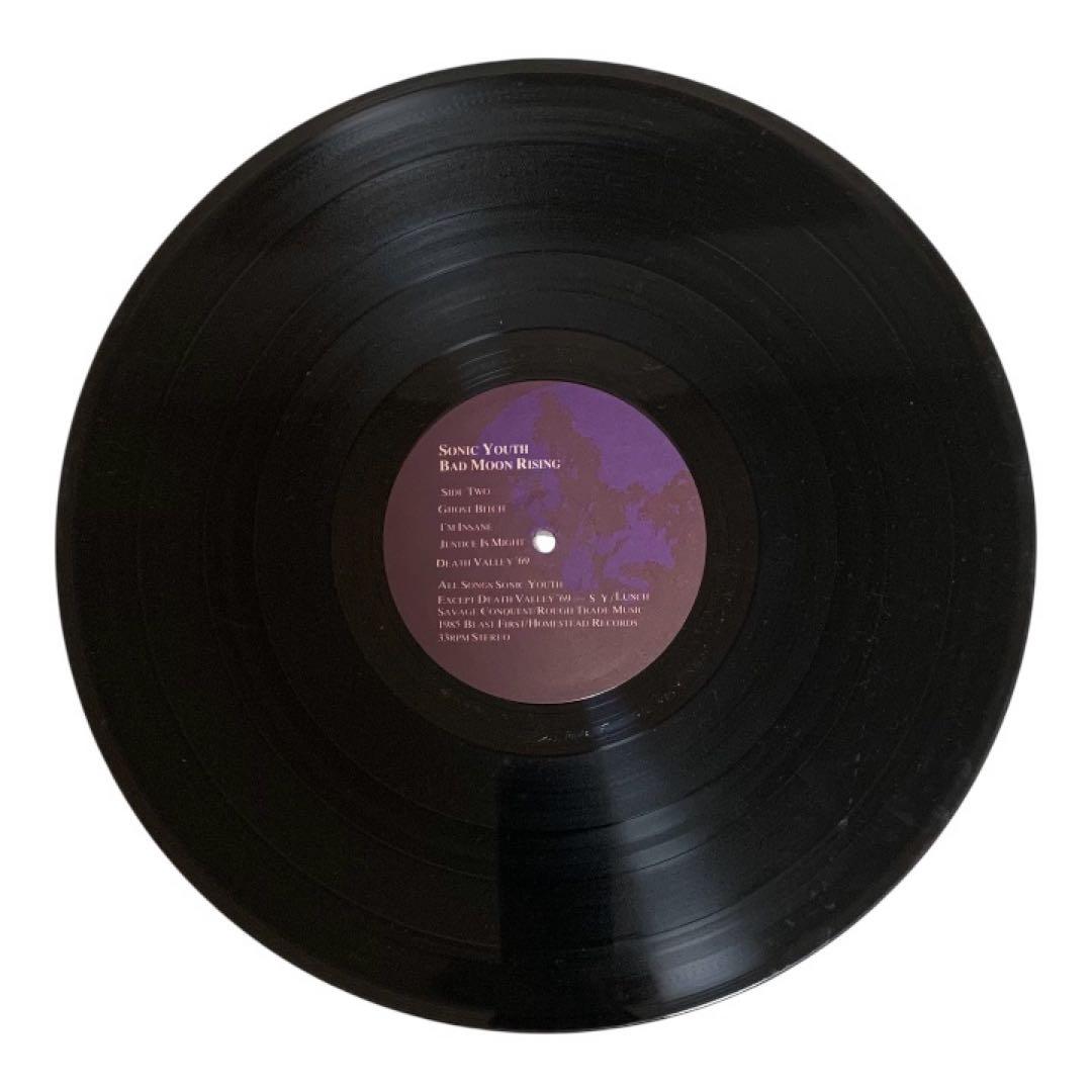SONIC YOUTH - Bad Moon Rising LP オリジナル盤