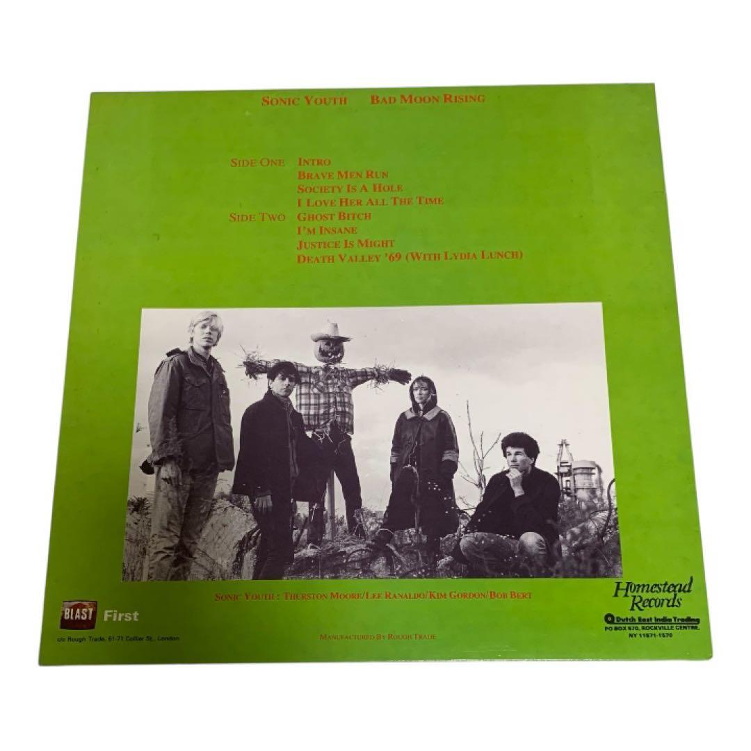 SONIC YOUTH - Bad Moon Rising LP オリジナル盤