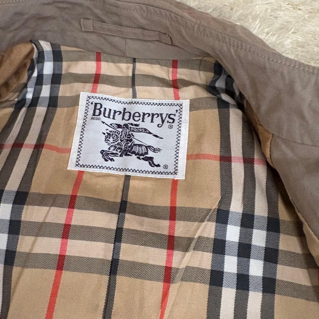 バーバリー　トレンチコートノバチェック ベルト S相当