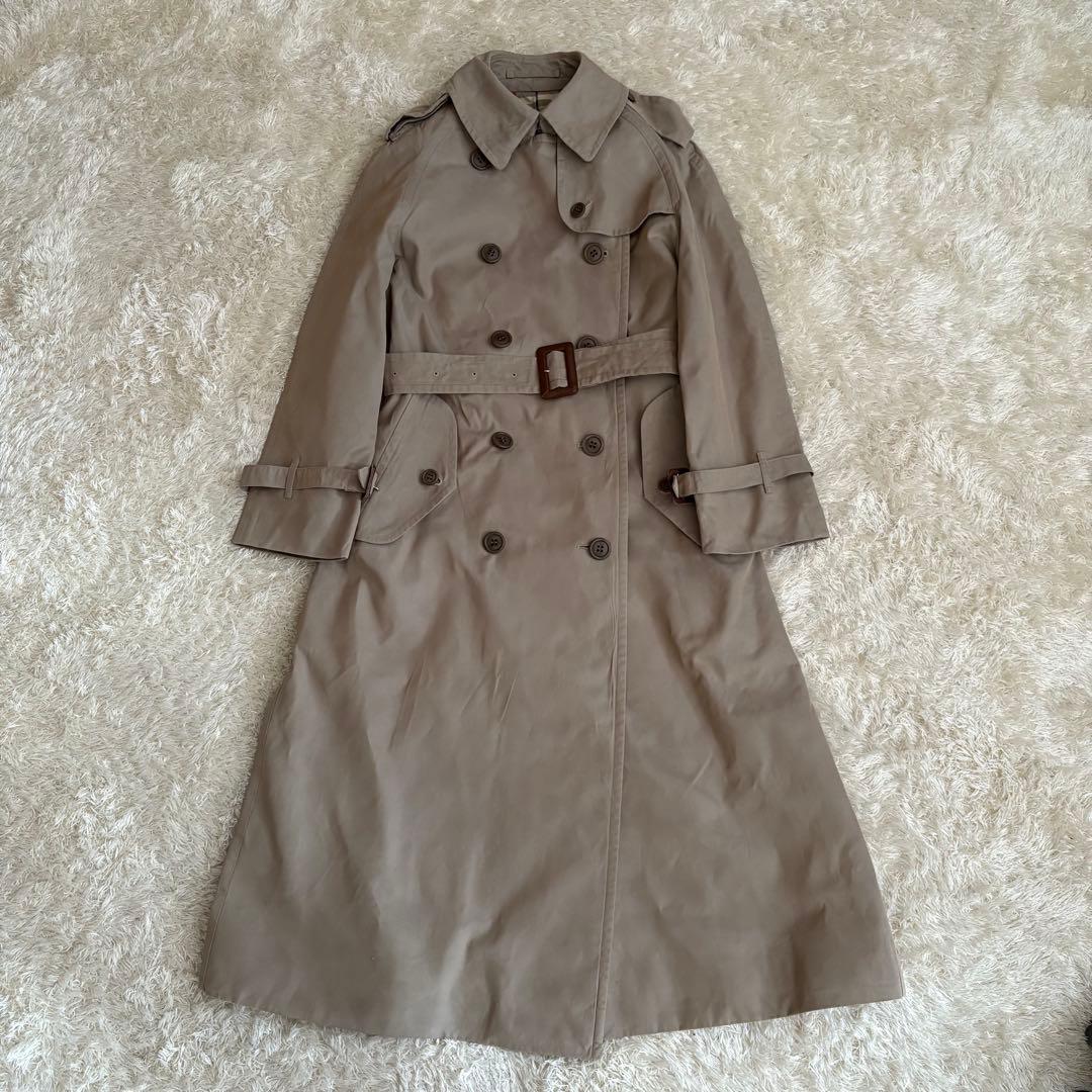バーバリー　トレンチコートノバチェック ベルト S相当