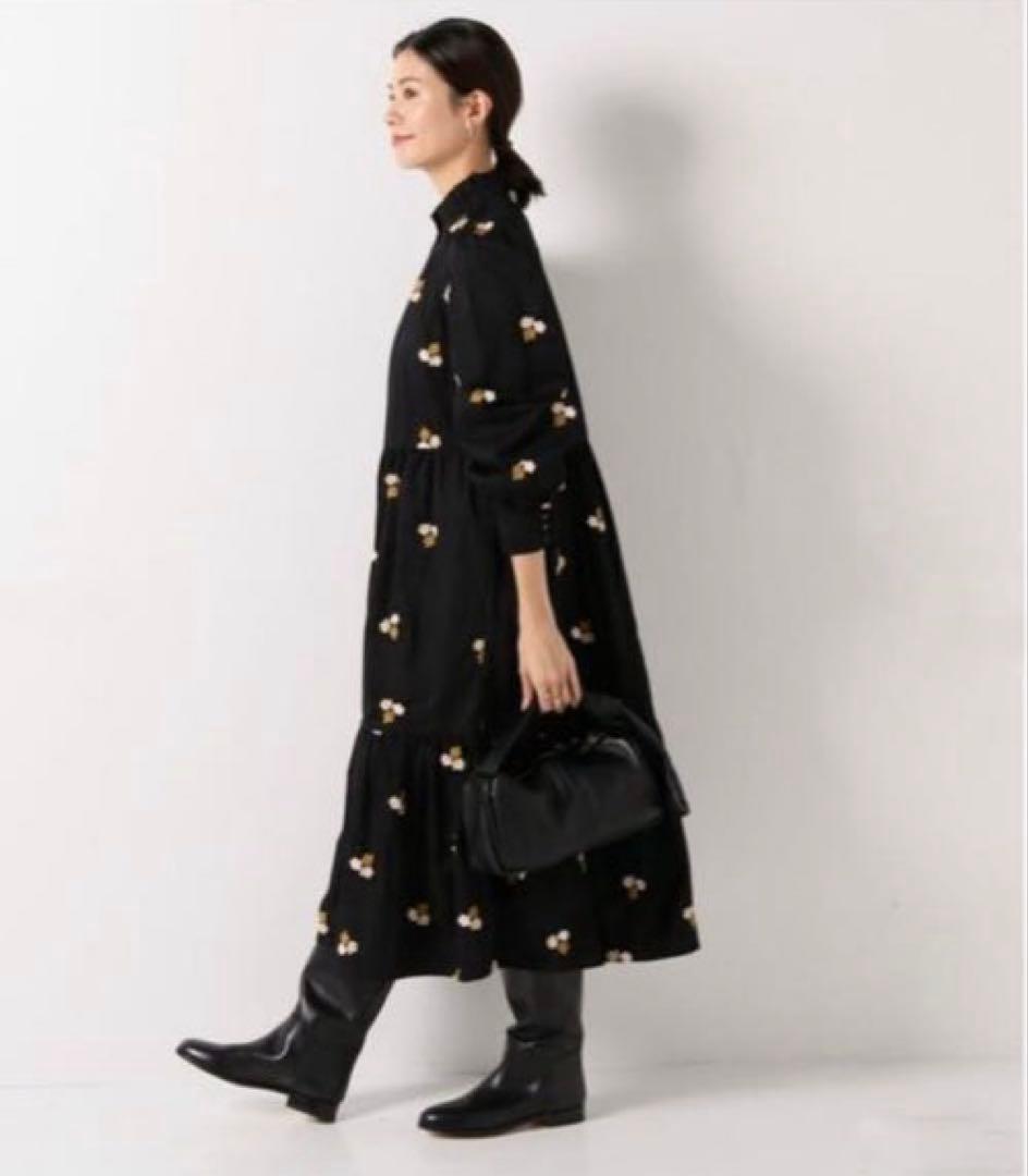 IENA 【HOFMANN/ホフマン】ワンピース　人気完売　花柄刺繍