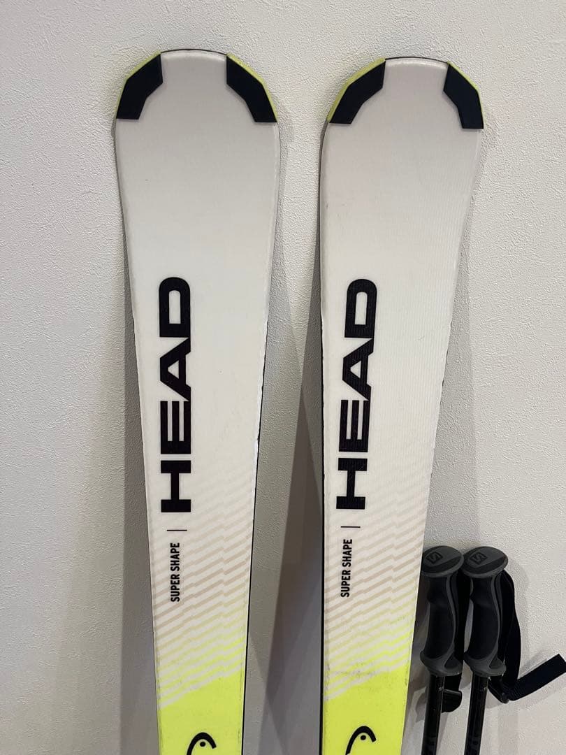 HEAD SUPER SHAPE 150cm ジュニア　 ストック付