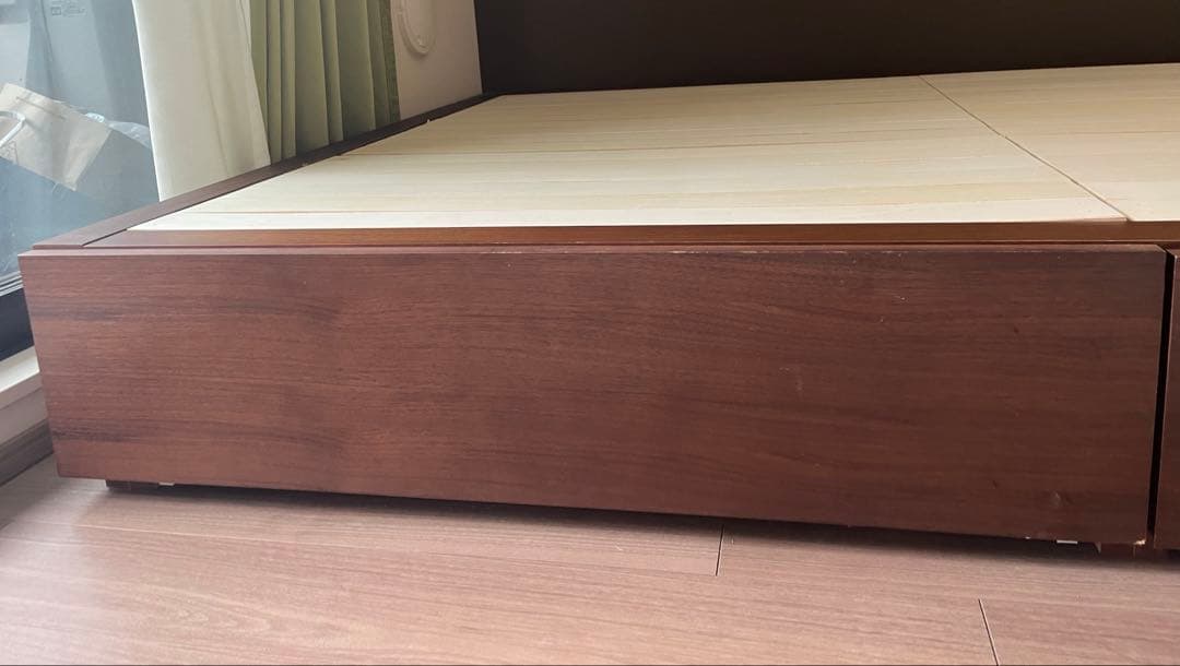 無印良品 ダブル 収納付き2023年購入