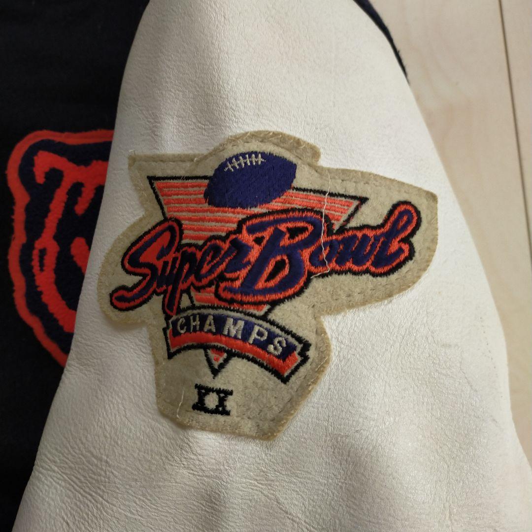 70s-80s/vintage/DeLONG/NFL/シカゴベアーズ/スタジャン