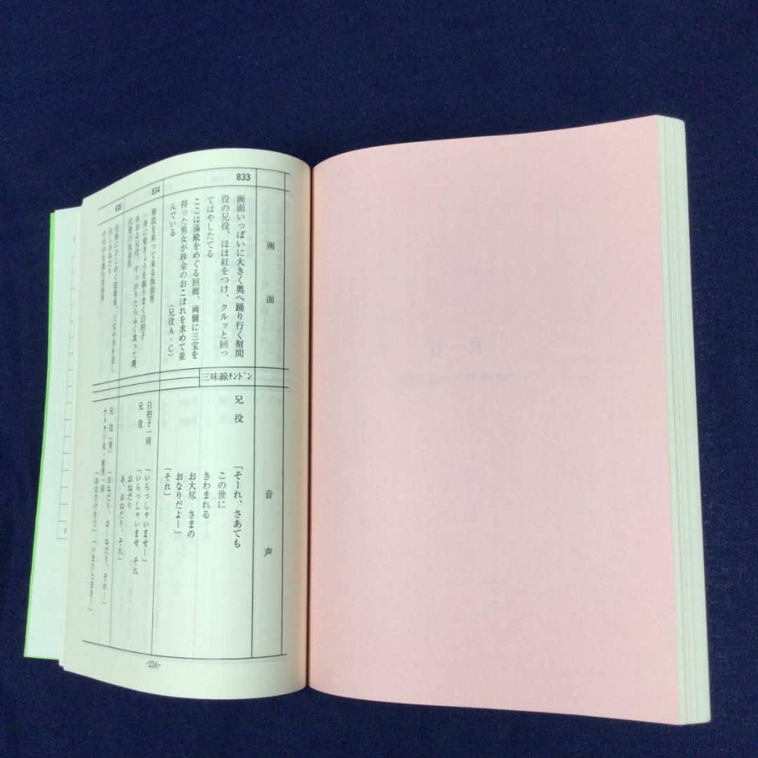 『千と千尋の神隠し』完成台本